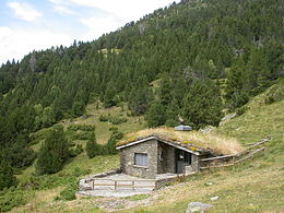 Illustrazione del rifugio.