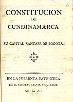 Miniatura para Constitución de Cundinamarca