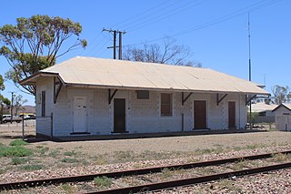 <span class="mw-page-title-main">Copley railway station, South Australia</span> Railway station in Copley, Australia