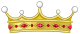Coronet of a Viscount - Kingdom of Portugal.svg