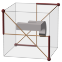 Template:Full octahedral group; solids; C4 orange 07 - Wikiversity