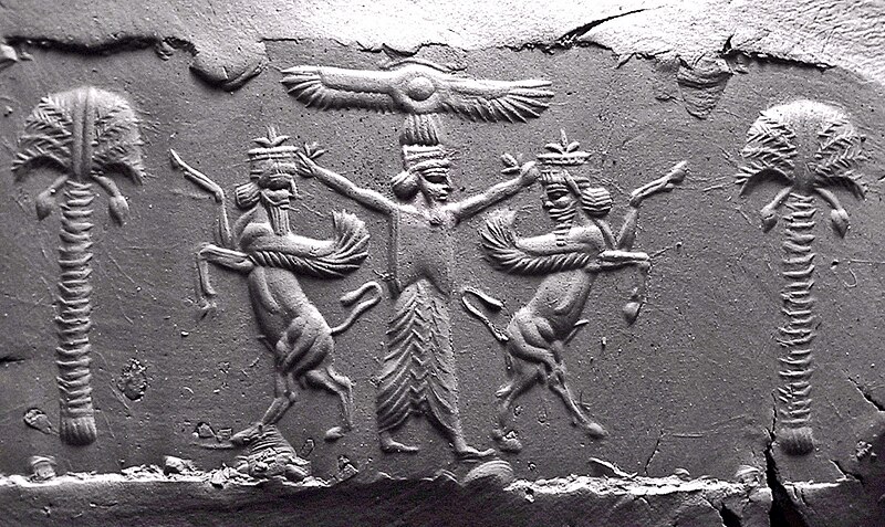 File:Cylinder Seal, Achaemenid, modern impression 05.jpg