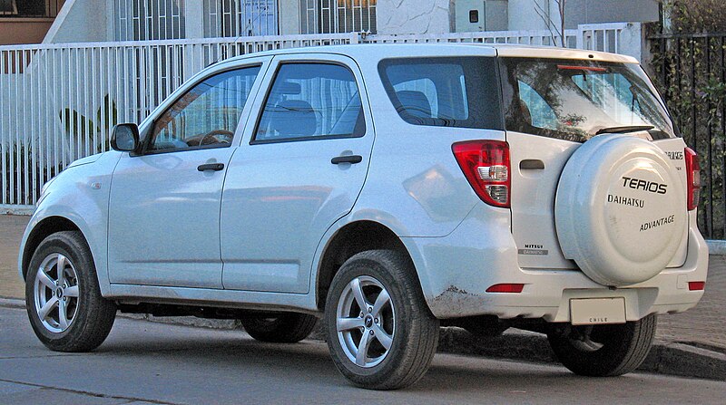 File:Daihatsu Terios 1.5 Advantage 2009 (rear).jpg