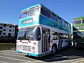 Damory Coaches 5070 (GEL 686V), a Bristol VRT/ECW, in Newport Quay, Isle of Wight for the Isle of Wight Bus Museum's October 2010 running day.