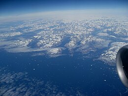 Deivisa šauruma Grenlandes piekraste