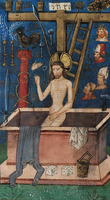 14th-century depiction of the Man of Sorrows