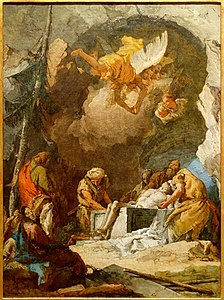 Déposition du Christ Giambattista Tiepolo, 1767-1770 Museu Nacional de Arte Antiga de Lisbonne[8]