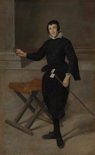 <i>The Jester Calabacillas</i> (Cleveland) 1626–1632 painting by Diego Velázquez