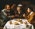 「食事中の農民」(1618/1619) (画)ディエゴ・ベラスケス