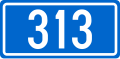 D313 state road shield