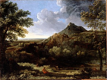 Landschaft in der römischen Campagna, Dulwich Picture Gallery, London