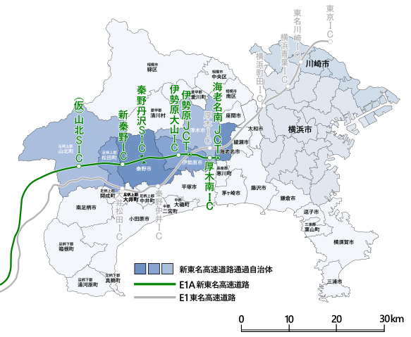 File E1a Shin Tomei Expwy Map Kanagawa Svg Wikimedia Commons