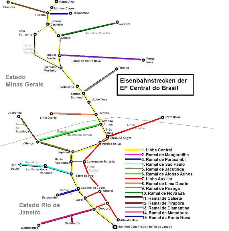 Mapas da Rede Ferroviária Nacional, Page 2