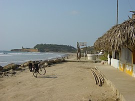 Beach in Montañita