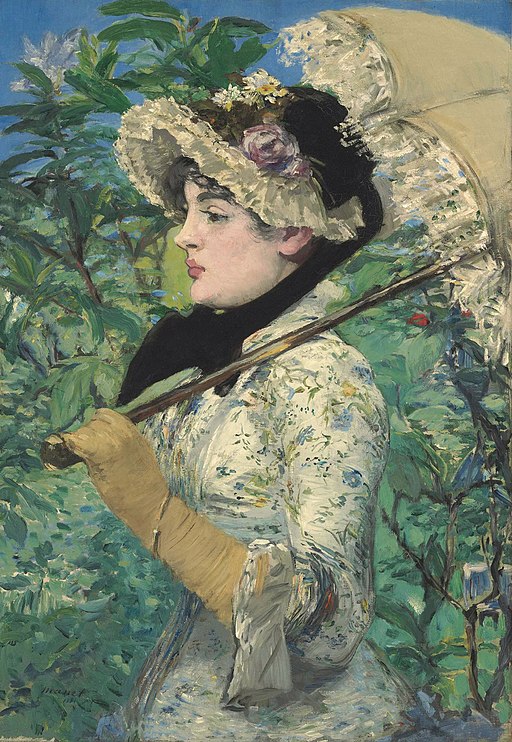 Spring by Édouard Manet