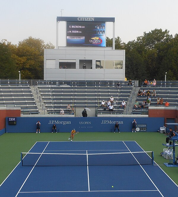 Baltacha at the 2013 US Open, her last major appearance