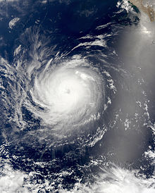 Hurricane Elida at peak intensity on July 16 Elida 2008-07-16 1810 UTC.jpg