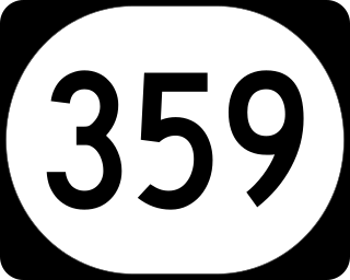 <span class="mw-page-title-main">Kentucky Route 359</span> State highway in Kentucky, United States