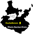 Lage im Rhein-Neckar-Kreis