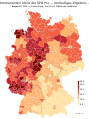 Porcentaje de votos – SPD