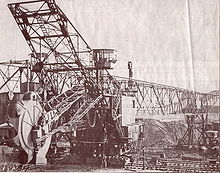 First conveyor bridge in Agnes lignite mine near Plessa Forderbrucke.jpg