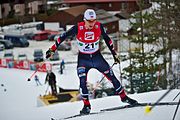 Deutsch: FIS Worldcup Nordic Combined Ramsau 2016. Bild zeigt Håvard Klemetsen (NOR)