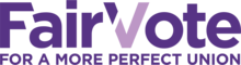 Logo used from 2016 to 2022 FairVote logo 2016.png