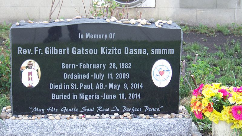 File:Father Gilbert Dasna Memorial- St. Paul Cathedral (St. Paul, Alberta).JPG