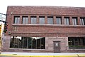 The First National Bank in w:Rhinelander, Wisconsin. It is listed on the National Register of Historic Places. Template:Commonist