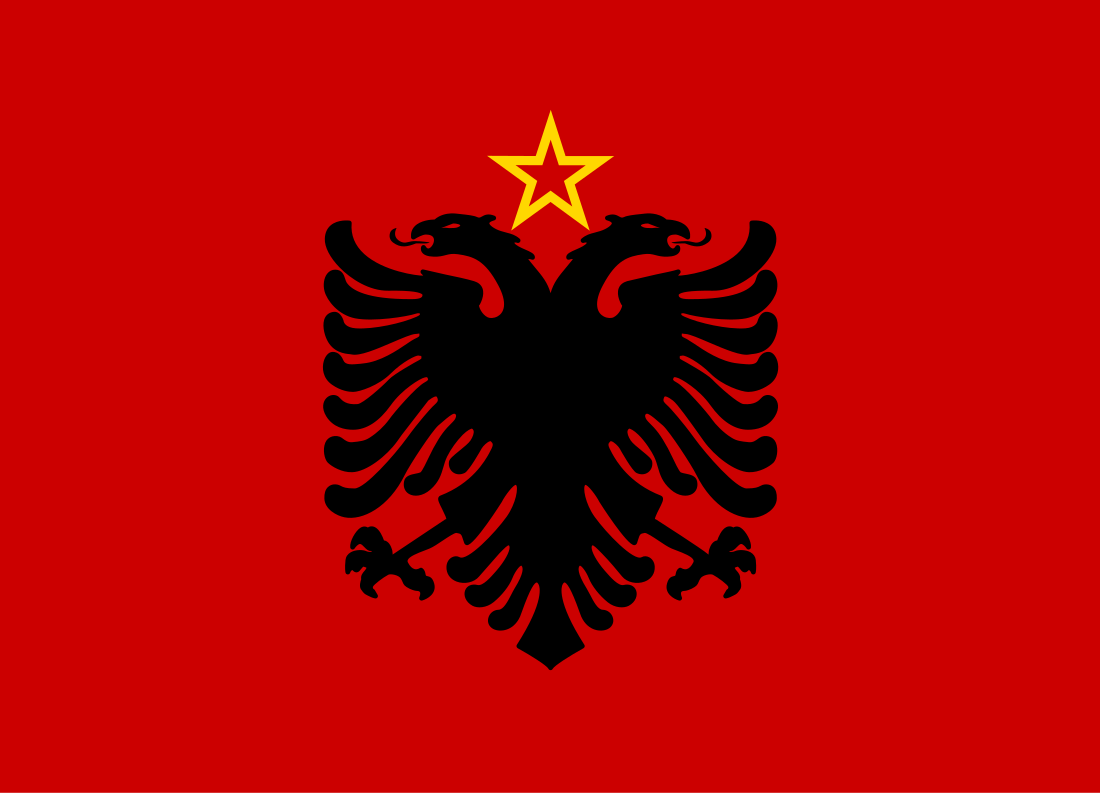 File:Flag of Albania (1946–1992) (by UN).svg