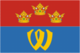 Flag of Vyborg rayon (Leningrad oblast).png