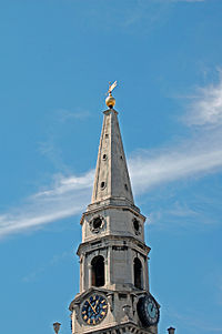 The spire of St George the Martyr Flickr - Duncan~ - Clocks.jpg