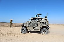 The Guardium unmanned ground vehicle