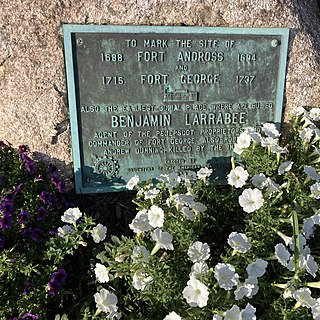 <span class="mw-page-title-main">Fort Andross</span> Site of colonial forts & cotton mills, Brunswick Maine