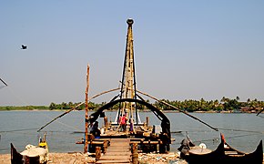 Fishing net at Fort Kochi