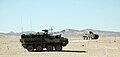 БТР M1126 Stryker на заняттях у навчальному центрі. Форт Ірвін. Каліфорнія. 7 листопада 2011