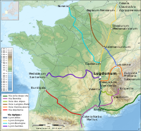 Римські дороги Галлії