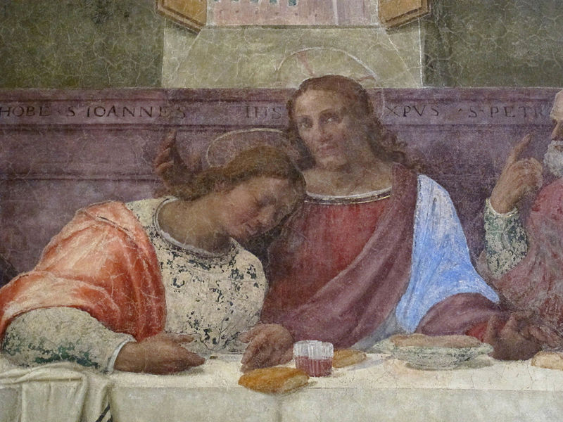 File:Franciabigio, ultima cena, 1514, apostoli 03.JPG