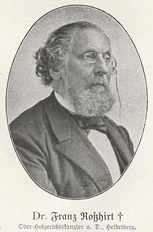 Franz Karl Rosshirt
