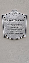 Irlachstraße 7a (Heimatmuseum · Schild)