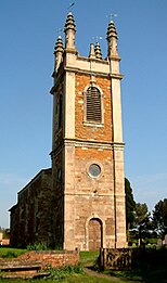 Gaulby church tower. John Wing the elder (1697-1753)