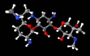 Representación de la estructura química.