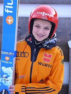 Gianina Ernst German ski jumper