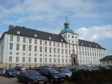 Gottorf Castle, where Österreich worked from 1689 to 1702