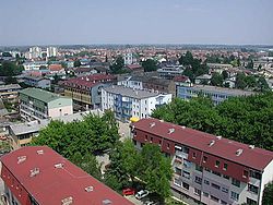 Town area of ​​Gradiška