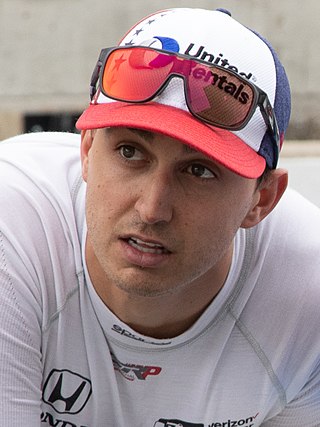 <span class="mw-page-title-main">Graham Rahal</span> American racing driver (born 1989)