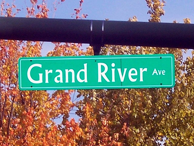 Grand River Avenue, once a part of M-16 and later US 16, was originally an Indian trail converted as a plank road before becoming a state highway.