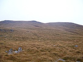 Berumput moorland di bawah ini Druim Fada - geograph.org.inggris - 628660.jpg