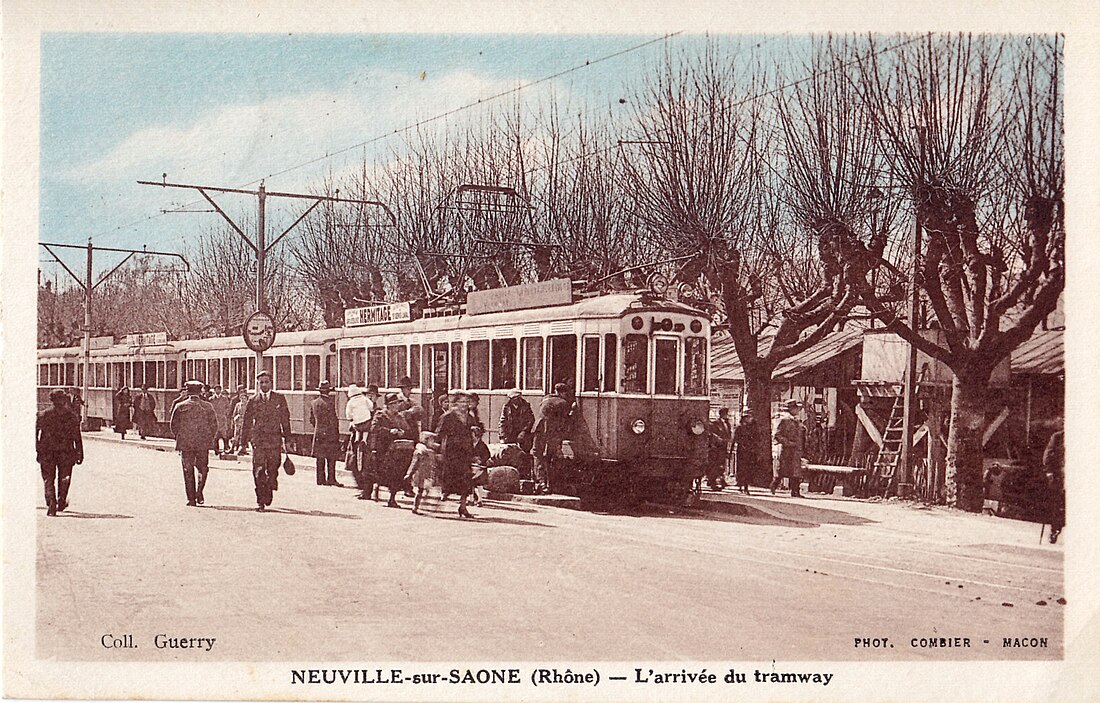 Train bleu du Val de Saône