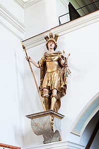 Statue des heiligen Sebastian von Georg Andreas Dietrich